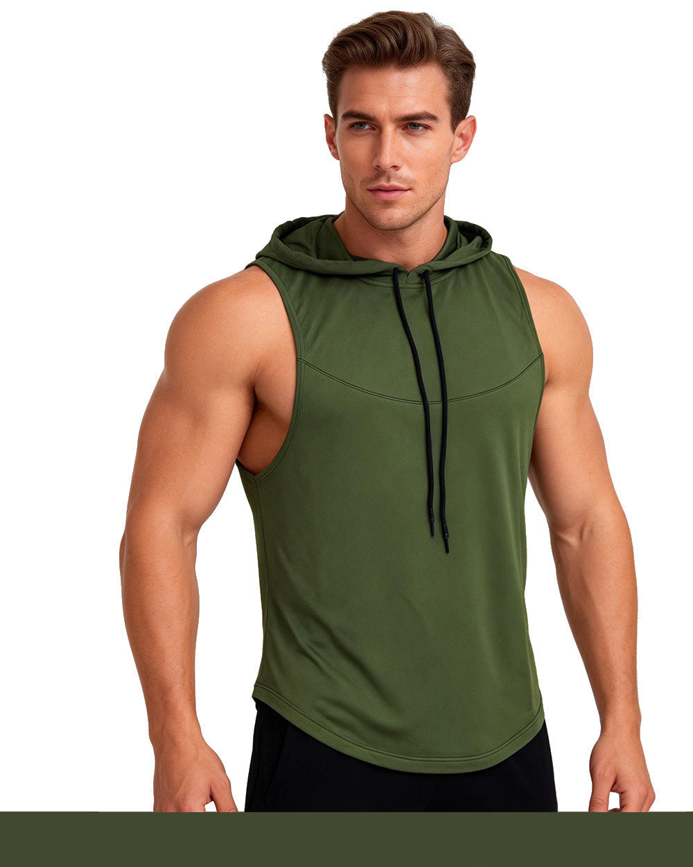 Men’s Muscle Fit Training Hoodie Tank