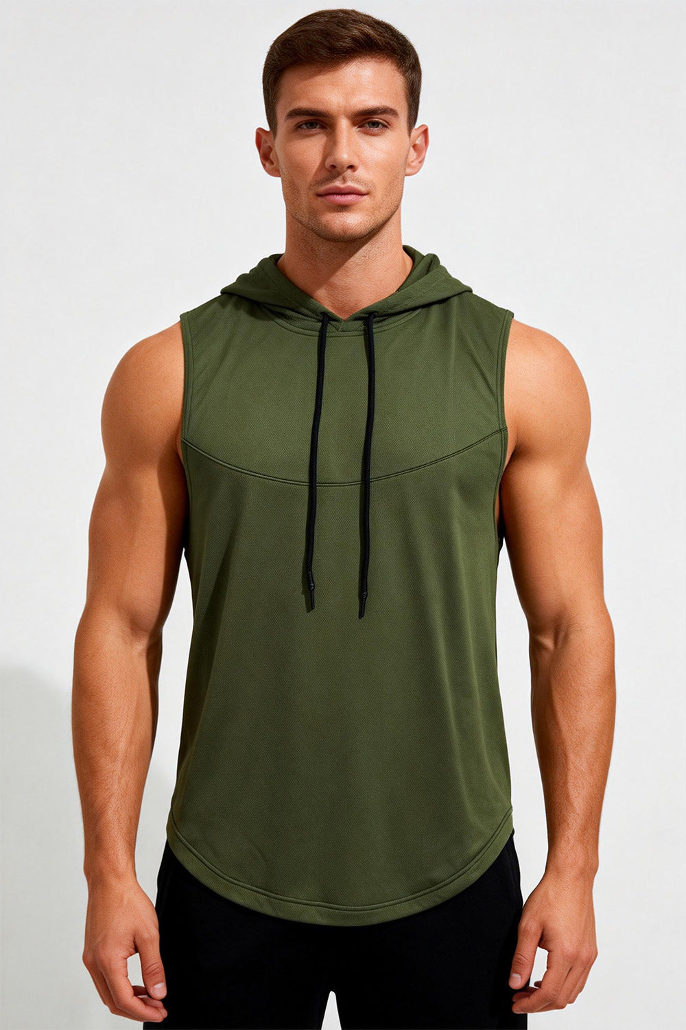 Men’s Muscle Fit Training Hoodie Tank