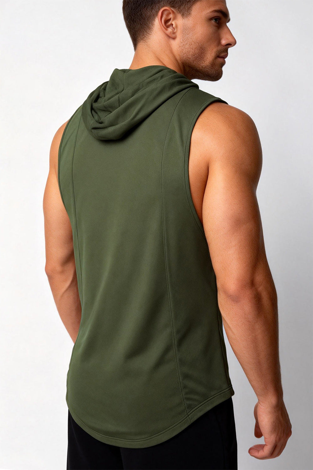 Men’s Muscle Fit Training Hoodie Tank