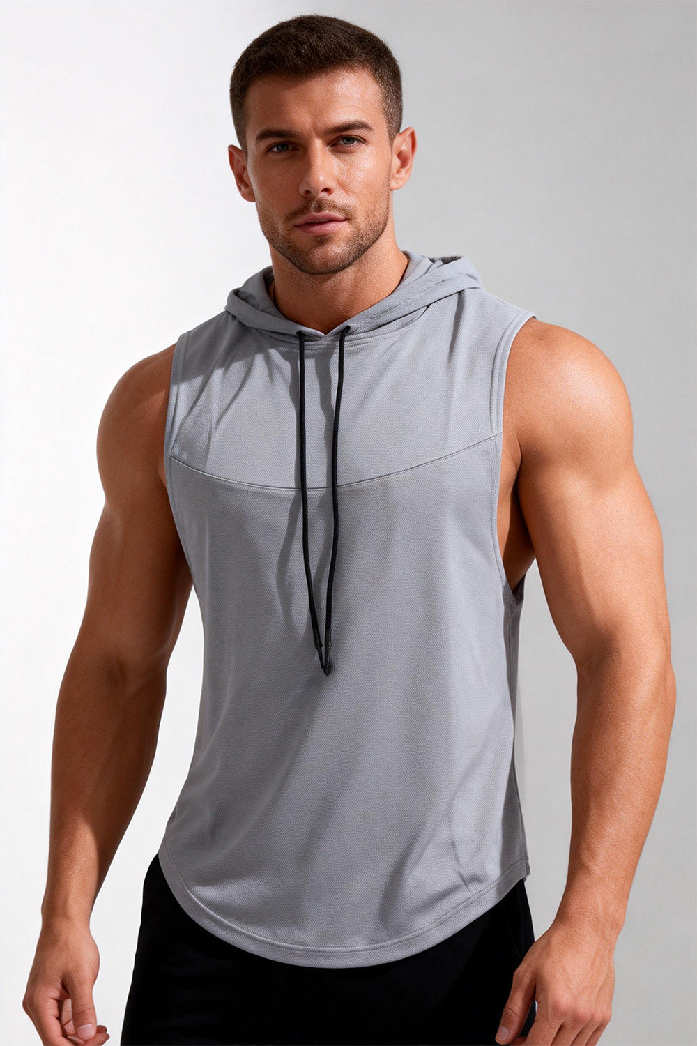 Men’s Muscle Fit Training Hoodie Tank