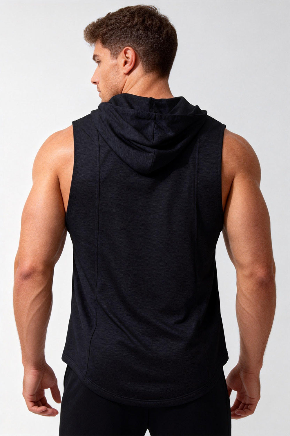 Men’s Muscle Fit Training Hoodie Tank