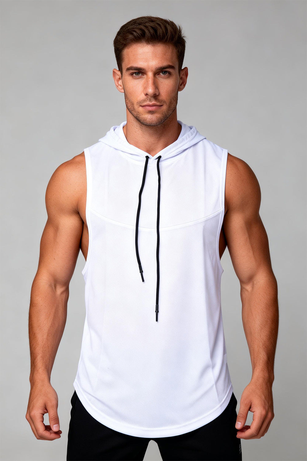 Men’s Muscle Fit Training Hoodie Tank