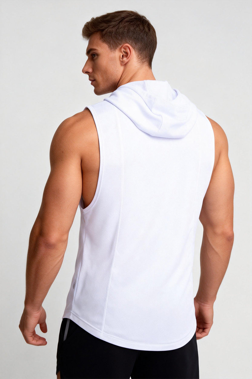 Men’s Muscle Fit Training Hoodie Tank