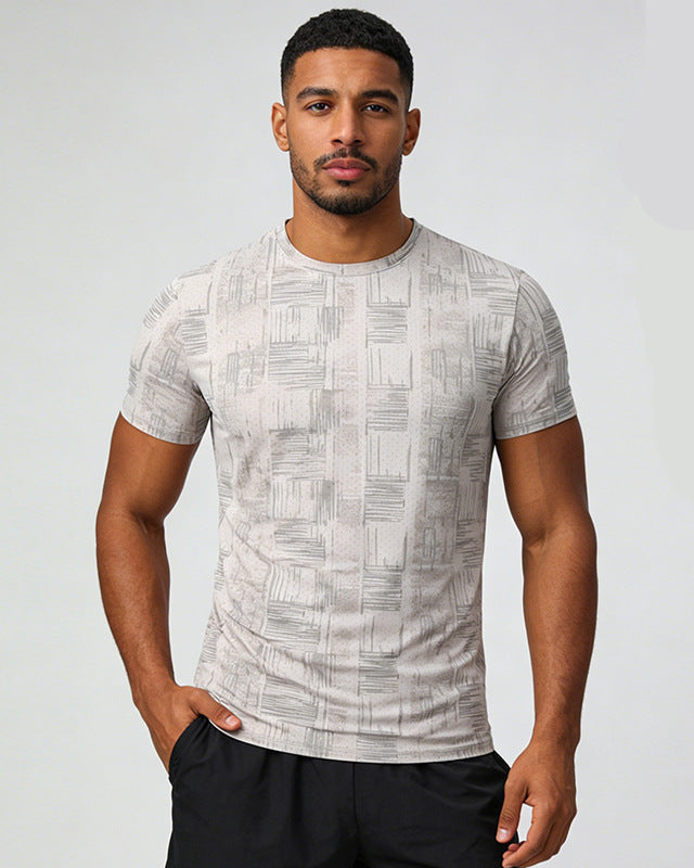 Men's UrbanWeave Quick-Dry Printed Tee