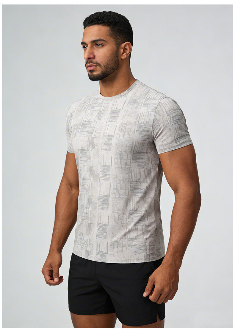 Men's UrbanWeave Quick-Dry Printed Tee