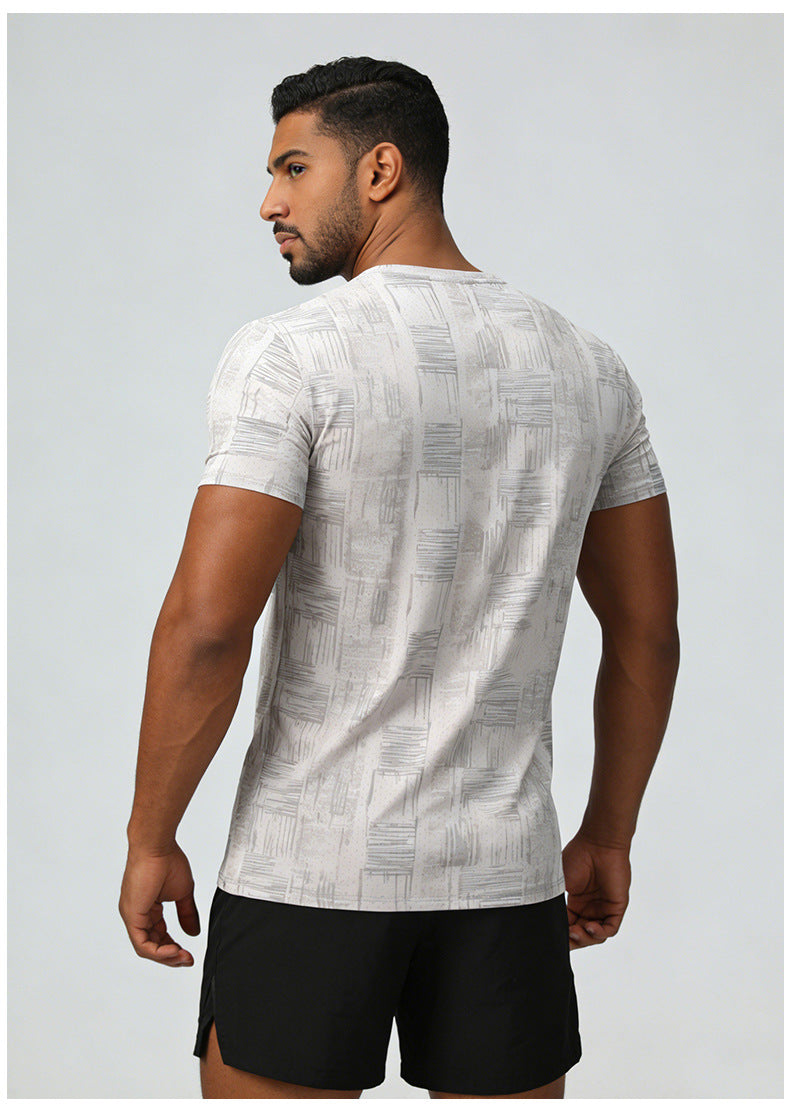 Men's UrbanWeave Quick-Dry Printed Tee