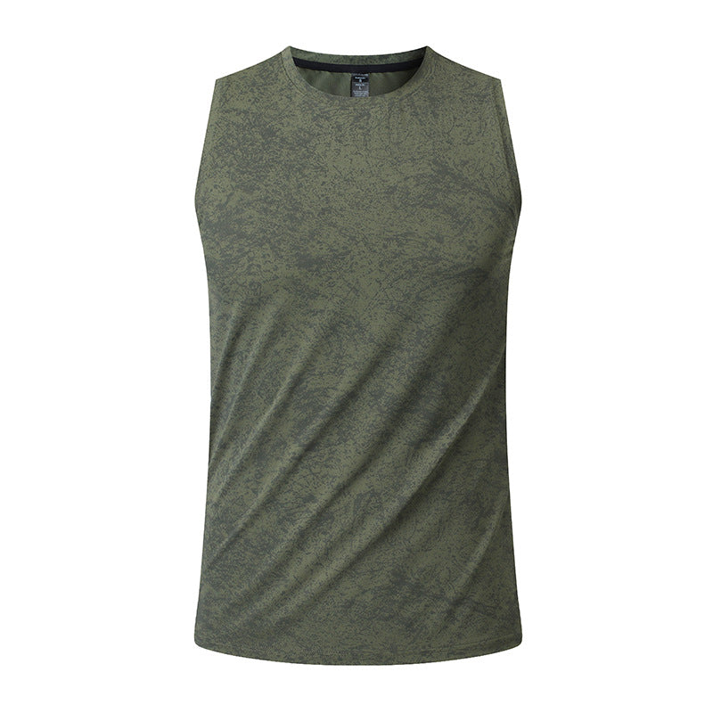 Men’s Printed Quick-Dry Training Tank