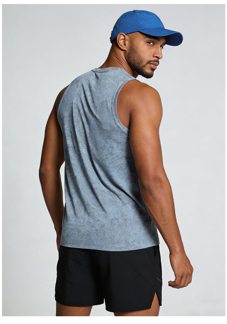 Men’s Printed Quick-Dry Training Tank