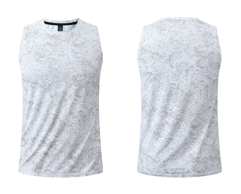 Men’s Printed Quick-Dry Training Tank