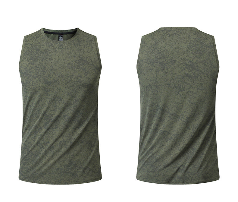 Men’s Printed Quick-Dry Training Tank