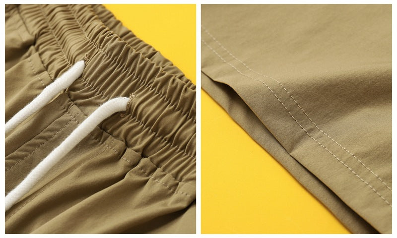 Men’s Essential Quick Dry Drawstring Training Shorts