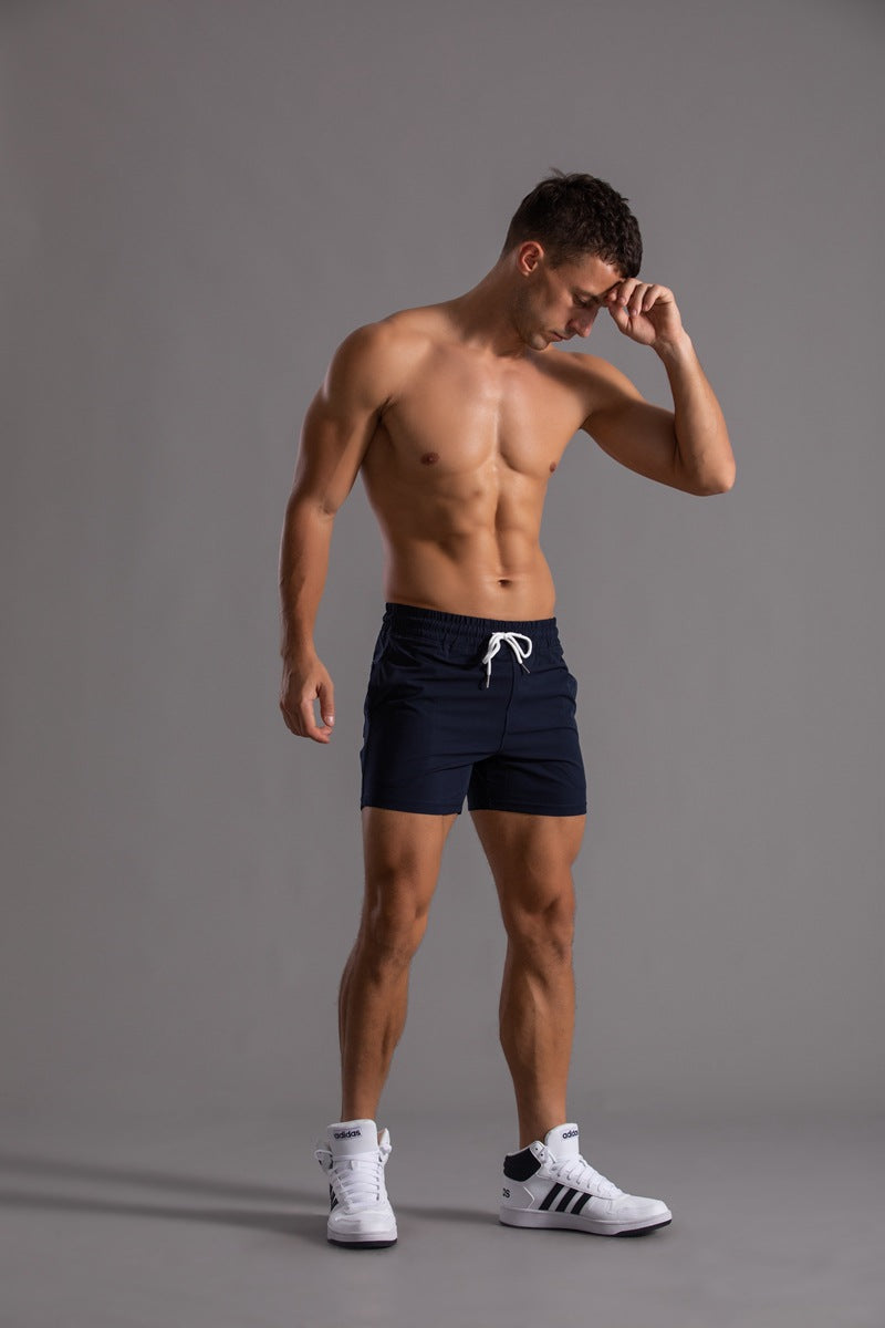 Men’s Essential Quick Dry Drawstring Training Shorts