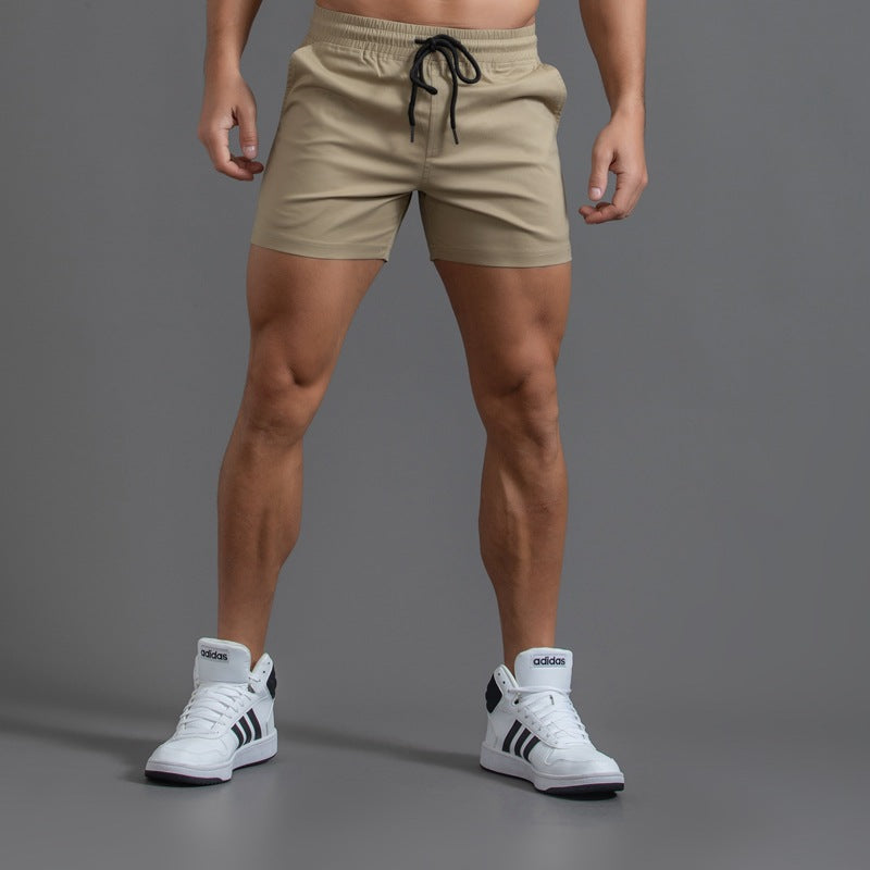 Men’s Elastic Waist Cotton Shorts