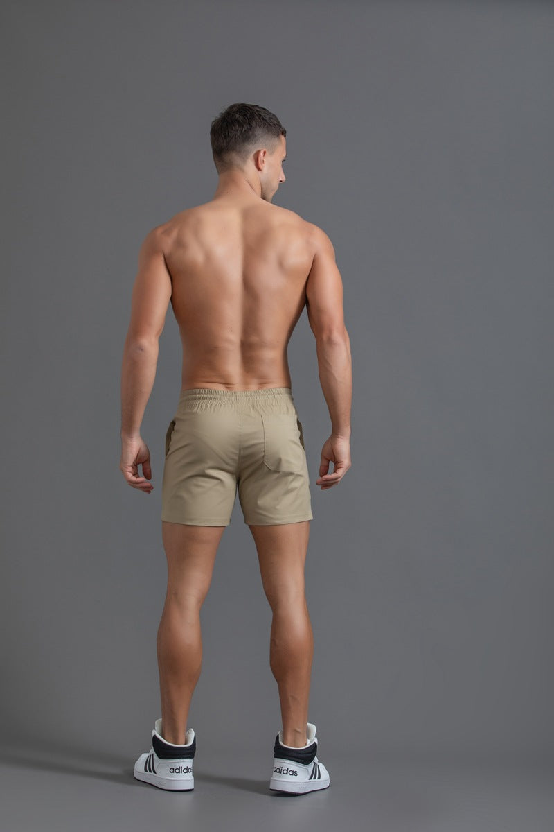 Men’s Elastic Waist Cotton Shorts
