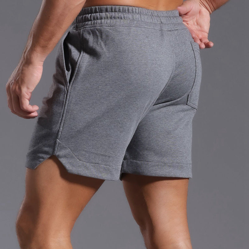 Men’s Cotton Athletic Training Shorts-5" Inseam