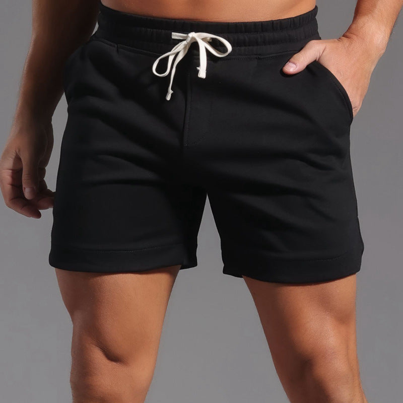 Men’s Cotton Athletic Training Shorts-5" Inseam