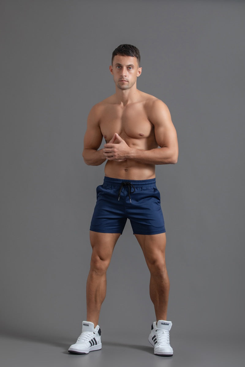 Men’s Elastic Waist Cotton Shorts
