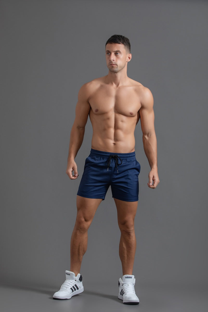 Men’s Elastic Waist Cotton Shorts