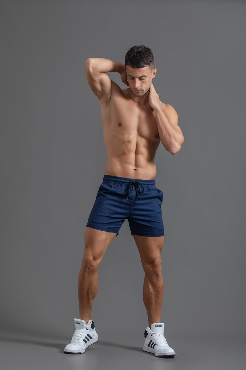 Men’s Elastic Waist Cotton Shorts