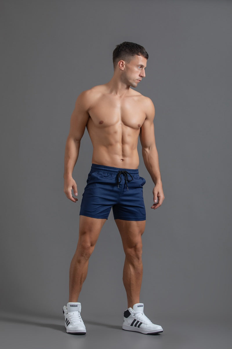 Men’s Elastic Waist Cotton Shorts