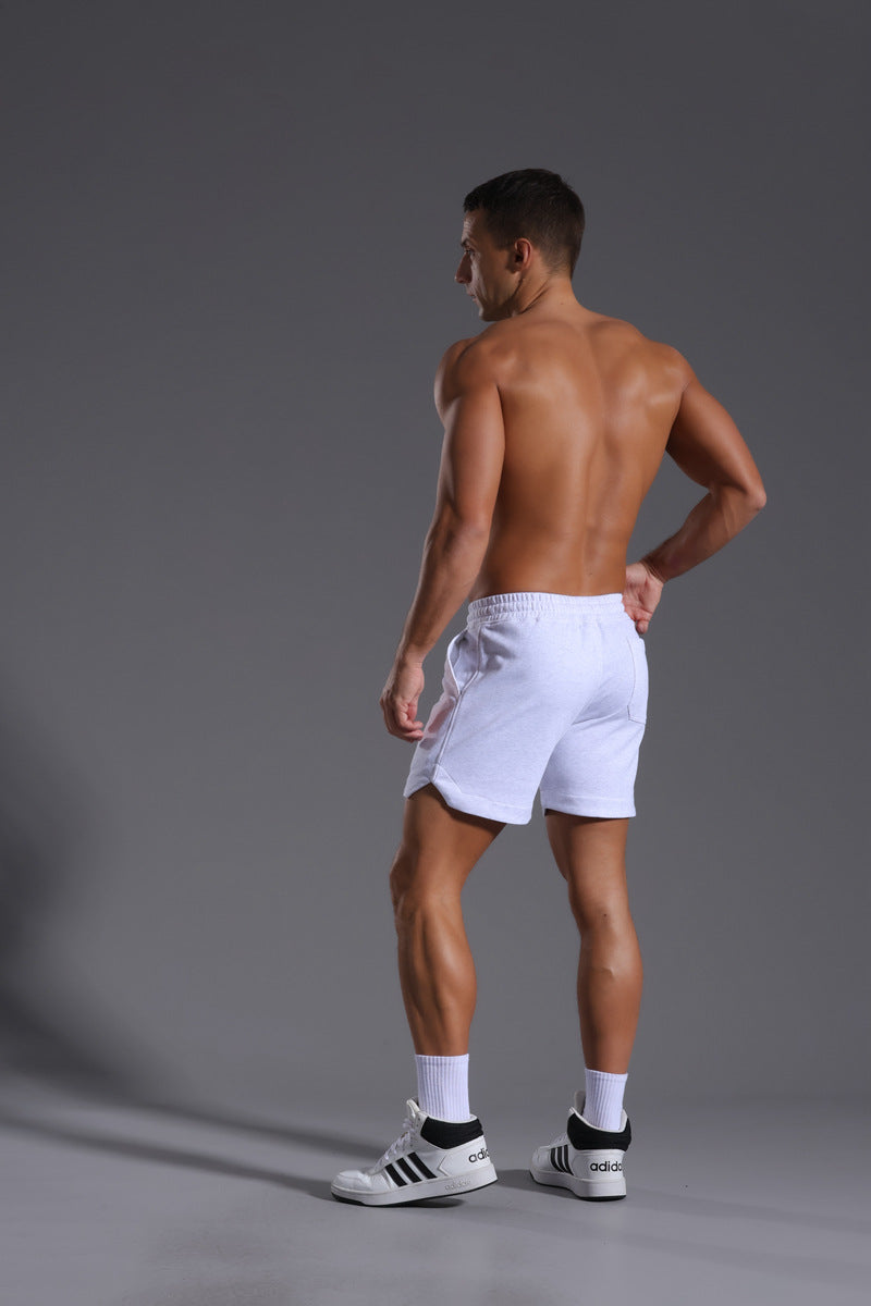 Men’s Cotton Athletic Training Shorts-5" Inseam