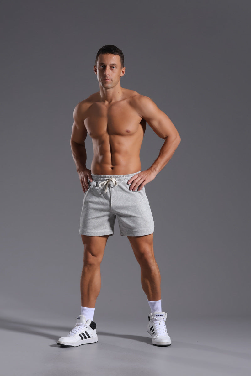 Men’s Cotton Athletic Training Shorts-5" Inseam