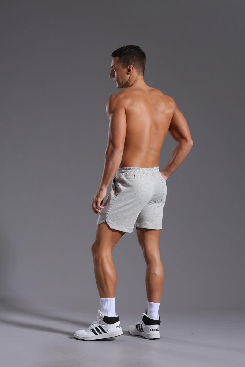 Men’s Cotton Athletic Training Shorts-5" Inseam