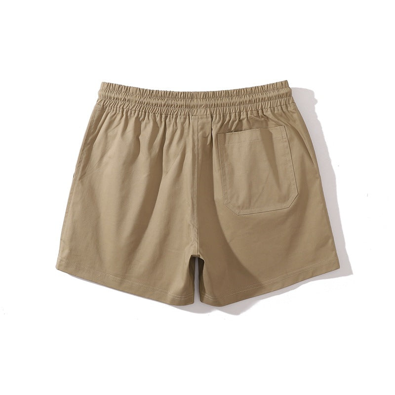 Men’s Elastic Waist Cotton Shorts