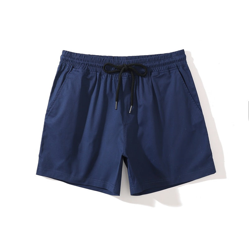 Men’s Elastic Waist Cotton Shorts