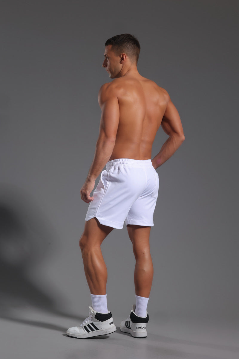 Men’s Cotton Athletic Training Shorts-5" Inseam