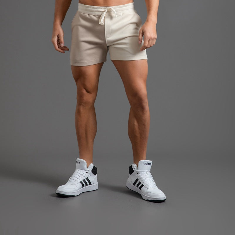 Men’s Two-Tone Colorblock Drawstring Shorts