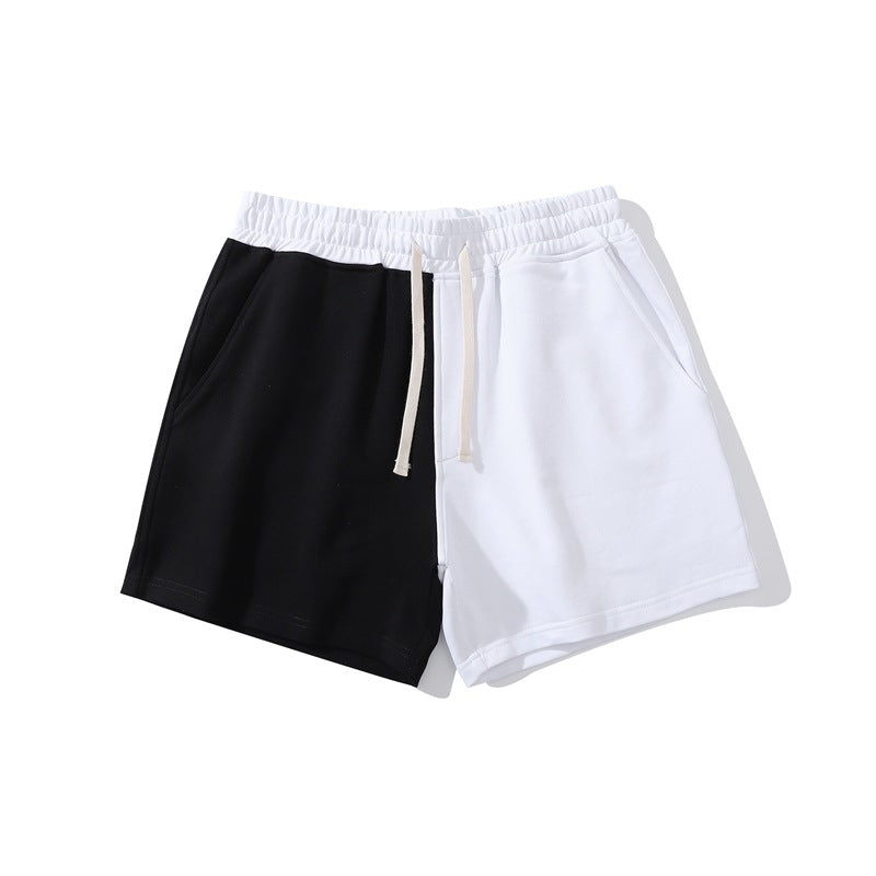 Men’s Two-Tone Colorblock Drawstring Shorts