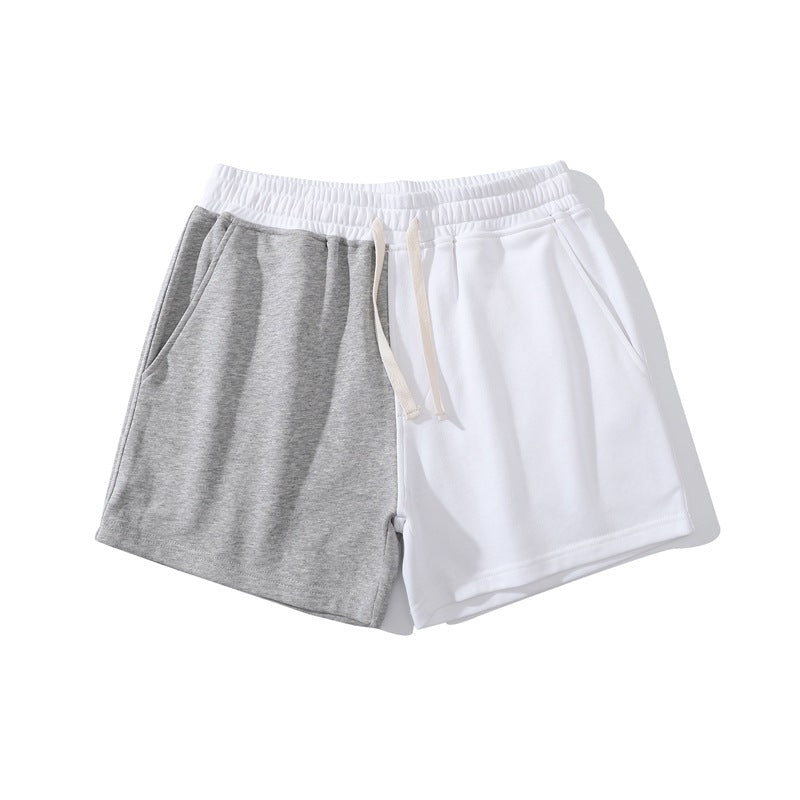 Men’s Two-Tone Colorblock Drawstring Shorts
