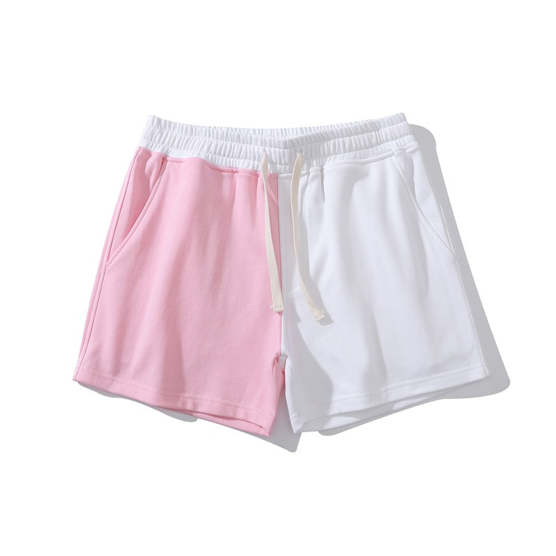 Men’s Two-Tone Colorblock Drawstring Shorts