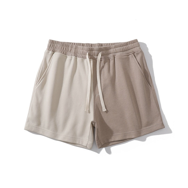 Men’s Two-Tone Colorblock Drawstring Shorts