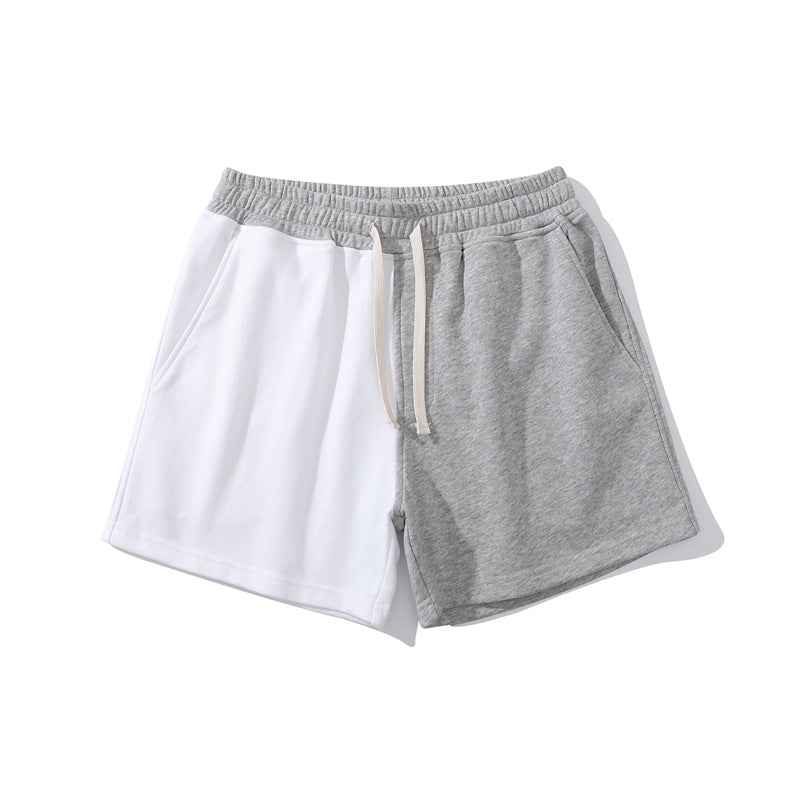 Men’s Two-Tone Colorblock Drawstring Shorts