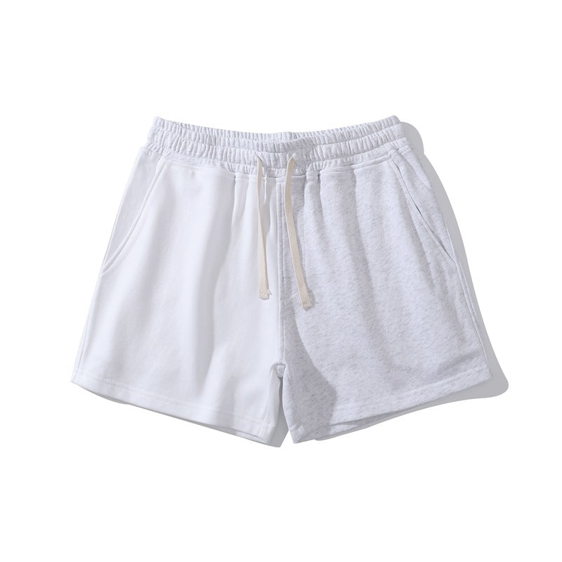 Men’s Two-Tone Colorblock Drawstring Shorts