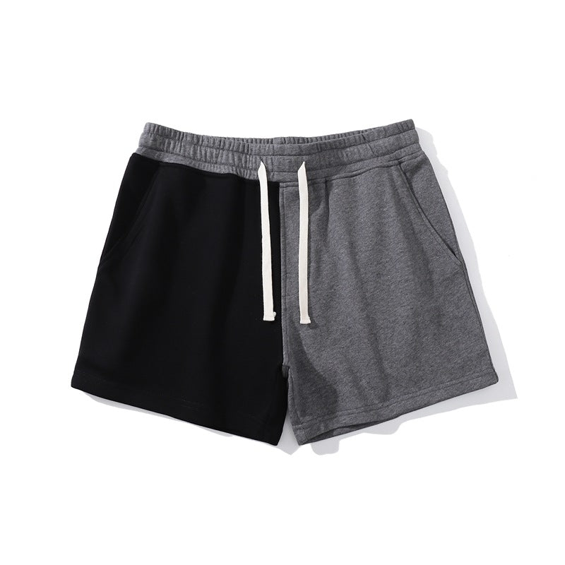 Men’s Two-Tone Colorblock Drawstring Shorts