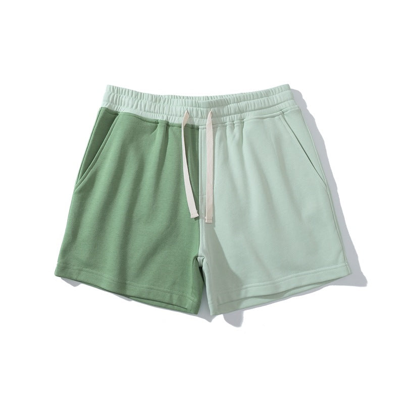 Men’s Two-Tone Colorblock Drawstring Shorts
