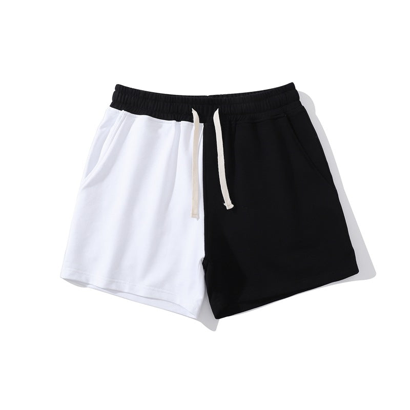 Men’s Two-Tone Colorblock Drawstring Shorts