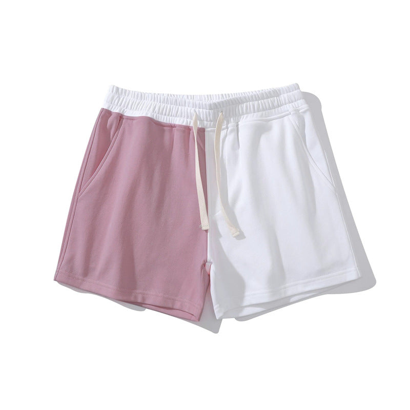 Men’s Two-Tone Colorblock Drawstring Shorts