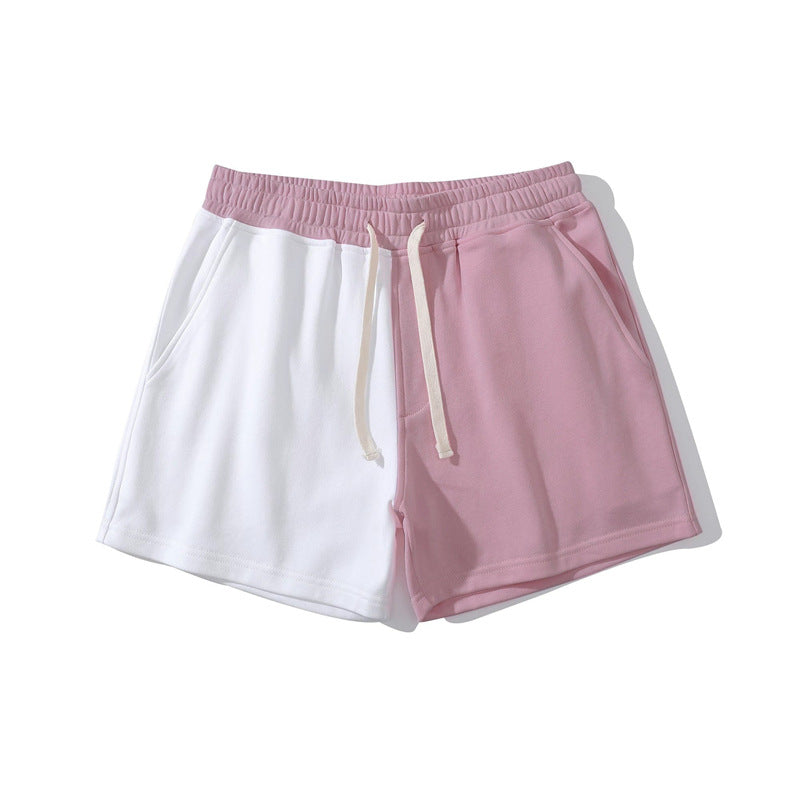 Men’s Two-Tone Colorblock Drawstring Shorts