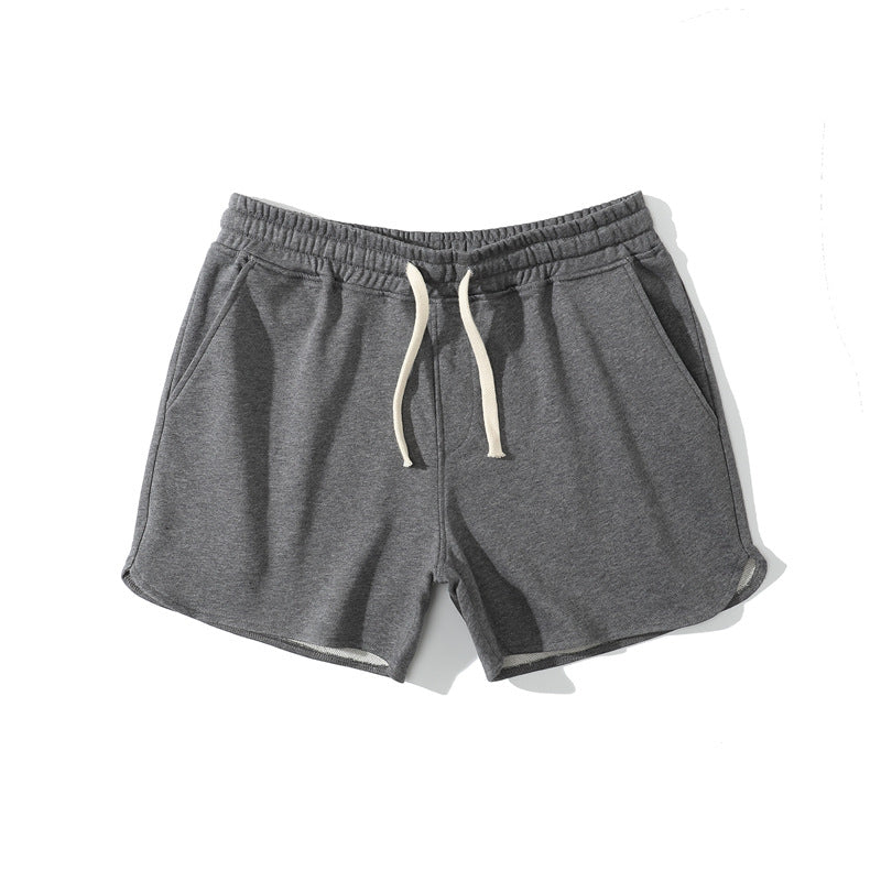 Men’s Curved Hem Stretch Cotton Shorts