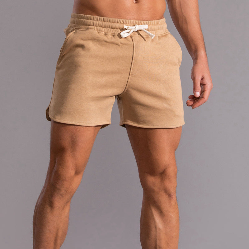 Men’s Curved Hem Stretch Cotton Shorts