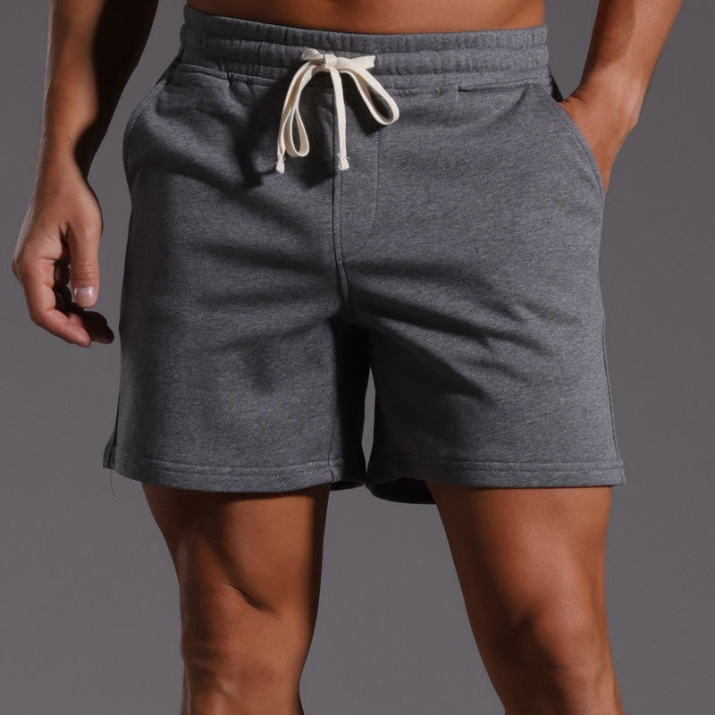Men’s Stretch Cotton Drawstring Shorts-6" Inseam