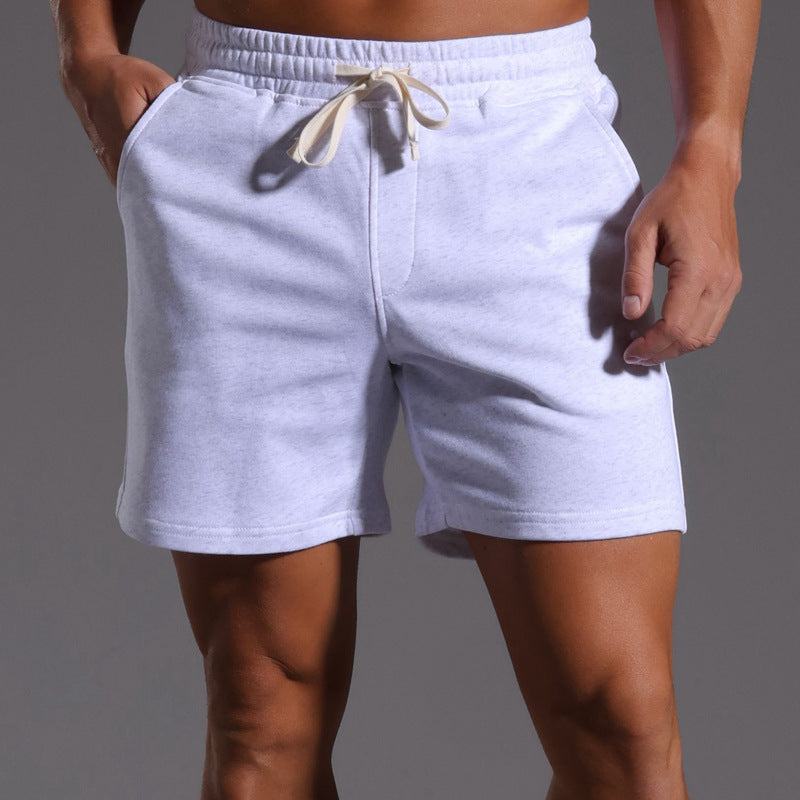 Men’s Stretch Cotton Drawstring Shorts-6" Inseam