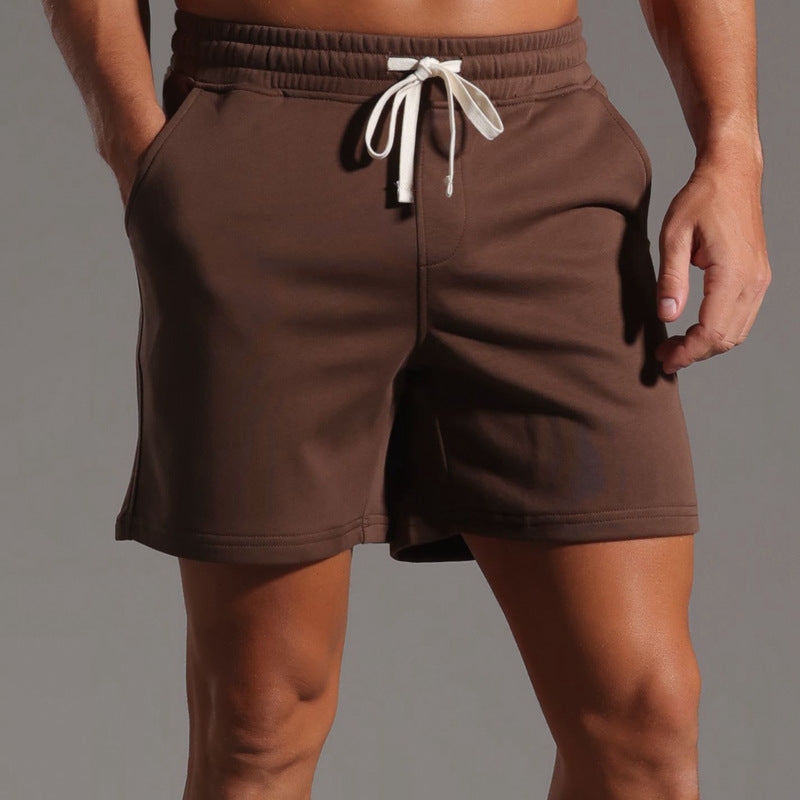 Men’s Stretch Cotton Drawstring Shorts-6" Inseam