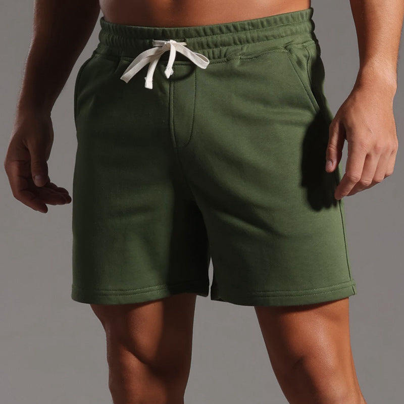 Men’s Stretch Cotton Drawstring Shorts-6" Inseam