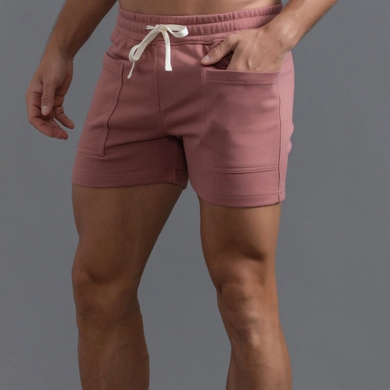 Men’s Cotton Blend Patch Pocket Shorts