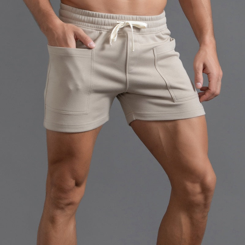 Men’s Cotton Blend Patch Pocket Shorts